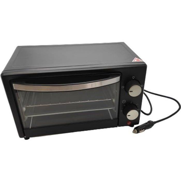 Four électrique - HTC EQUIPEMENTS - 24V 300W 9L. Conçu pour cuire ou réchauffer vos repas lors de vos déplacements.