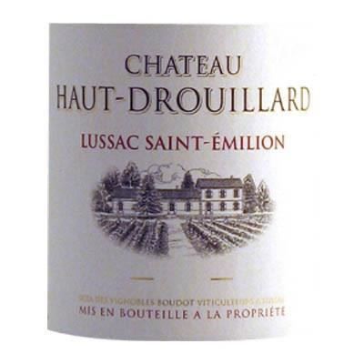 Château Haut-Drouillard 2022 Lussac Saint-Emilion - Vin rouge de Bordeaux + Caisse bois