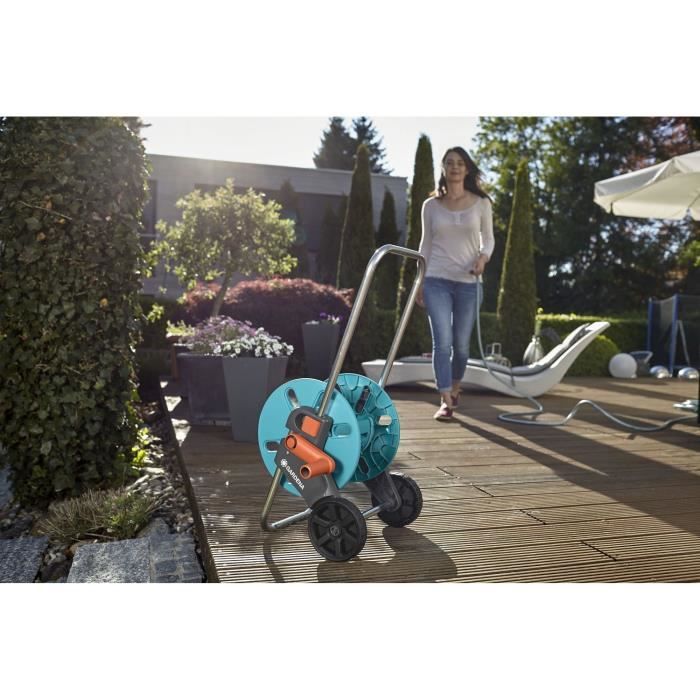 Dévidoir CleverRoll taille S GARDENA - Résistant au gel - Garantie 5 ans