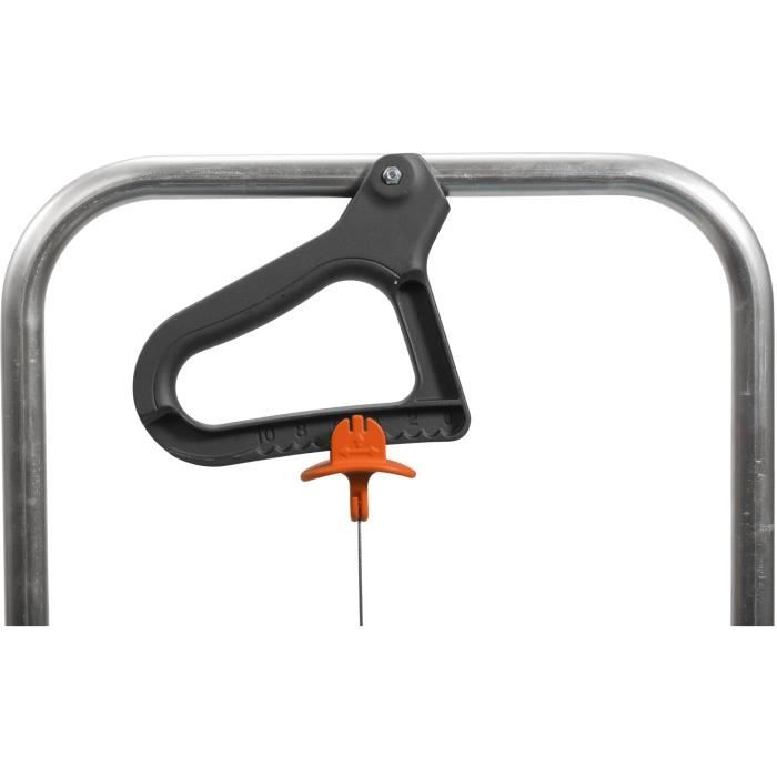 GARDENA Epandeur a engrais L sur roues Capacité 12,5 L Surface 400m² max Largeur d'épandage 0.45m (432-20)