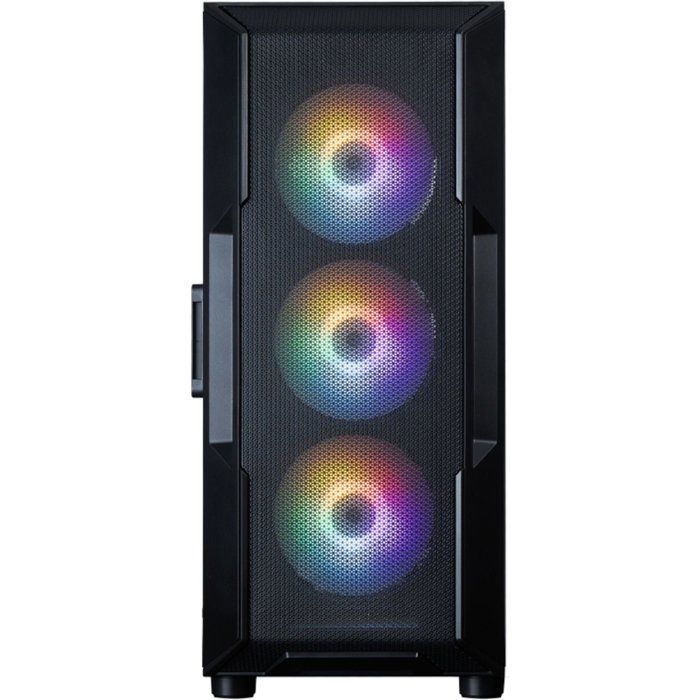 Boitier PC sans alimentation - ZALMAN i3 NEO V2 - I3NEOV2FRGBBK - Moyen tour - Format ATX - Noir