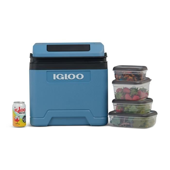 Glaciere électrique - IGLOO - IE25DC - 12 V - Modern bleu - 24 L
