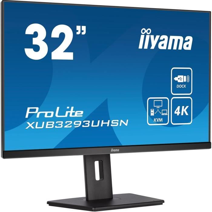 Ecran PC Iiyama PROLITE XUB3293UHSN-B5 32''