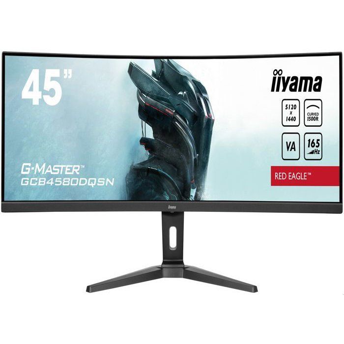Ecran incurvé 45" Iiyama G-Master Red Eagle GCB4580DQSN-B1 Dual Quad HD (Noir) 165Hz