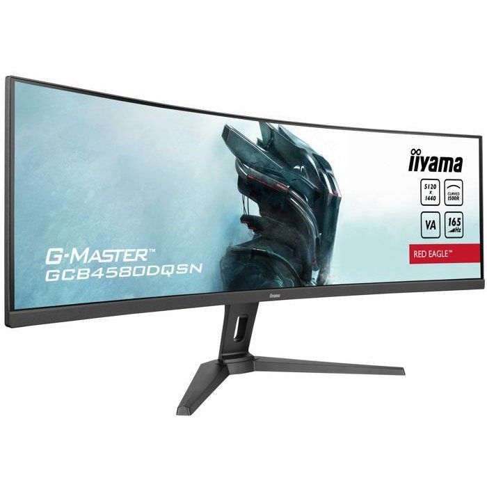 Ecran incurvé 45" Iiyama G-Master Red Eagle GCB4580DQSN-B1 Dual Quad HD (Noir) 165Hz