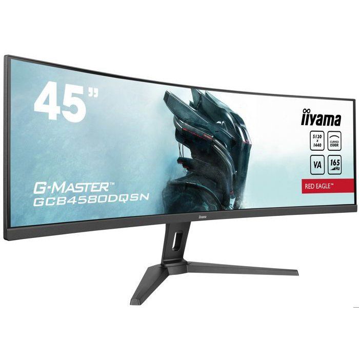 Ecran incurvé 45" Iiyama G-Master Red Eagle GCB4580DQSN-B1 Dual Quad HD (Noir) 165Hz