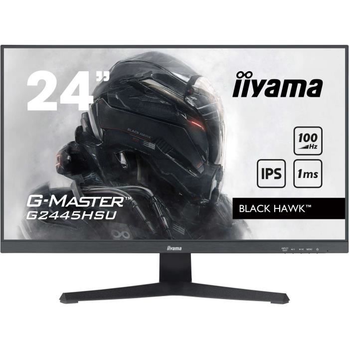 Ecran PC Gamer - IIYAMA - 24 - FHD - 100Hz - Dalle IPS - 1ms - G2445HSU-B2