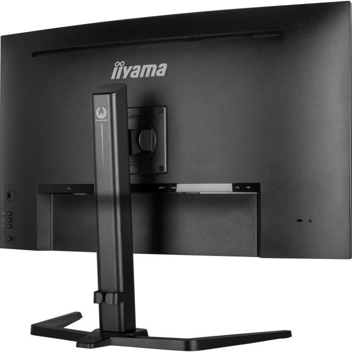 Ecran PC Gamer Incurvé - IIYAMA - 32 - QHD - 180Hz - Dalle VA - 0,2ms - Ajustable en hauteur - GCB3280QSU-B2