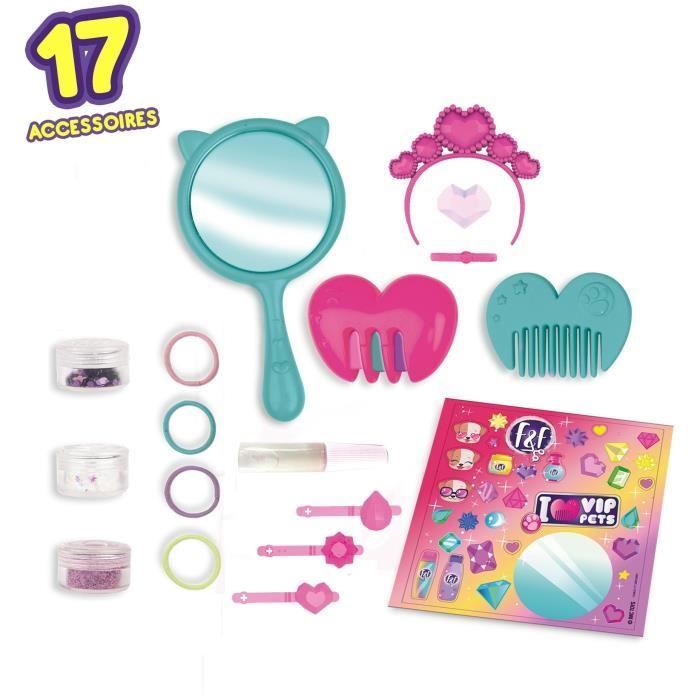 Coifure vip animaux de compagnie Glams Gems Fabio & Fabia Salon - de 3 ans