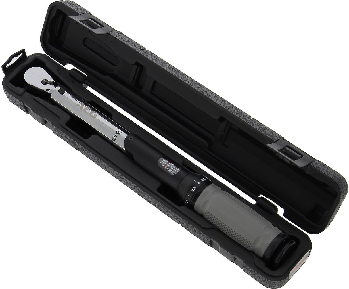 Clé dynamométrique couple de 21 a 119NM - AEG - Carré pour douille standard en 1/2'' - Longueur 39 cm