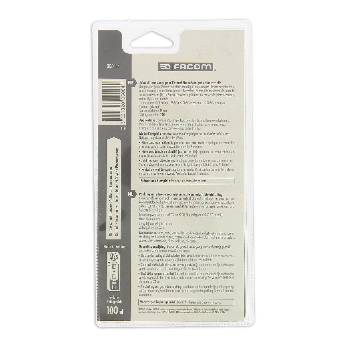 Joint silicone 100g - FACOM - étanchéité mécanique et industrielle