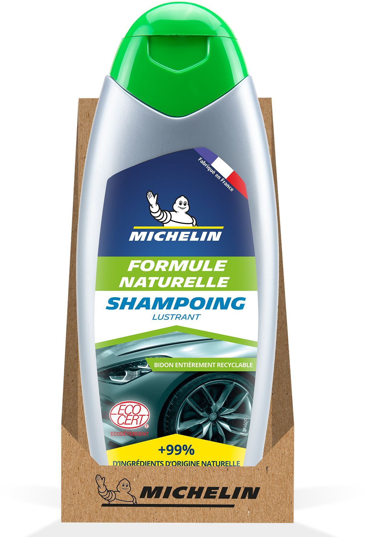 Shampoing - MICHELIN - Formule Naturelle - Lustrant auto - 500ml