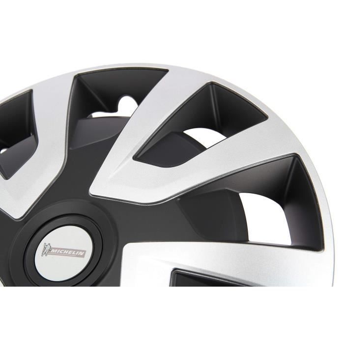 MICHELIN Lot de 4 enjoliveurs - 15 - NVS spÈcial utilitaires