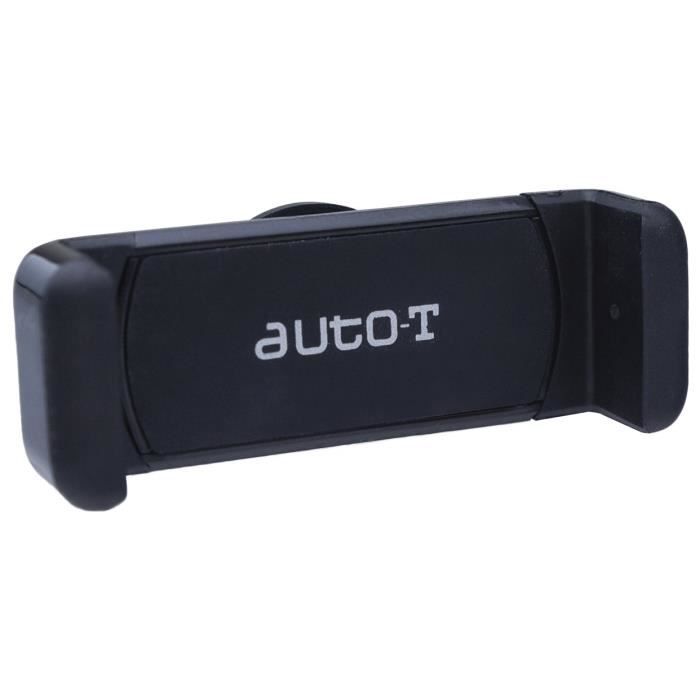 Support smartphones sur aérateurs de voiture - AUTO T - vertical ou horizontal - smartphones de 55 mm a 80mm