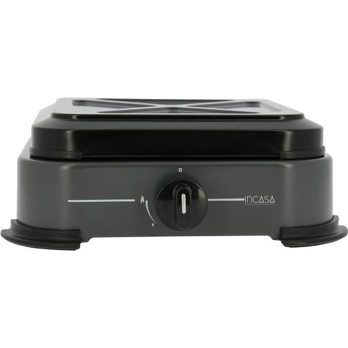 RÈchaud a gaz d'extÈrieur 1 feu - INCASA - 016464 - 2,2 kW - Noir - Camping