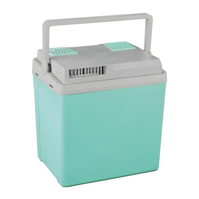 Glaciere thermoélectrique - INCASA - 23L - Alimentation : 12/24 /220V - Entre -20°C et +17°C - Bleu