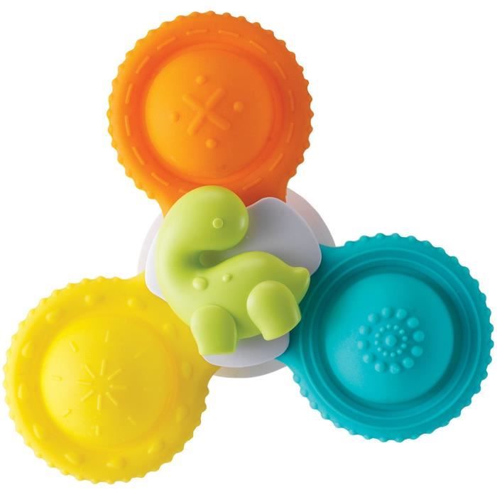 Coffret de 3 spinners - INFANTINO - 305289 - Silicone