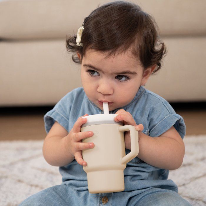 Ma premiere tasse silicone - INFANTINO - 255 ml - Sand