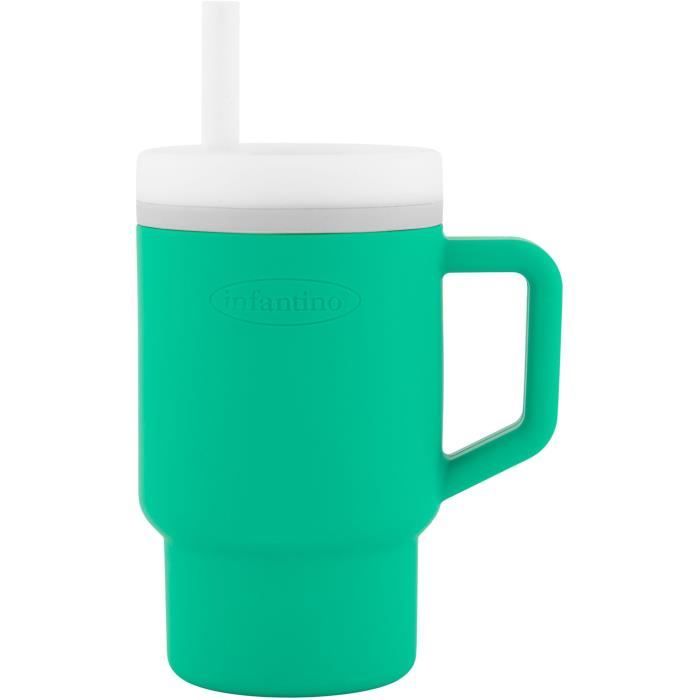 Ma premiere tasse - INFANTINO - Silicone - Vert sapin