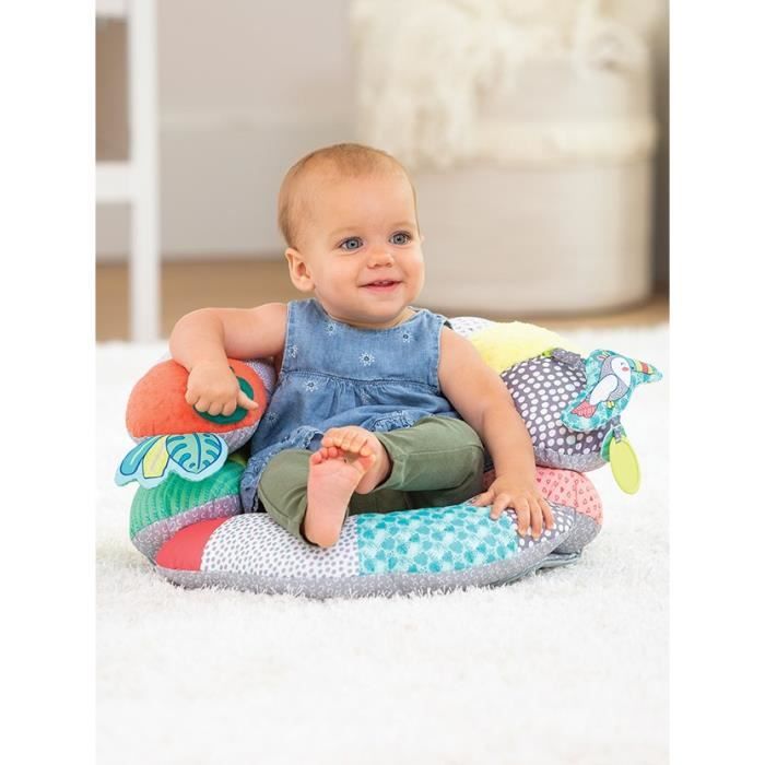 Coussin d'activités 2-in-1 INFANTINO Tummy Time
