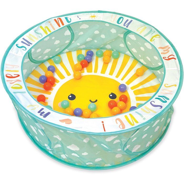 Aire de jeu a balles - INFANTINO - POP UP - 50 balles + sac de rangement