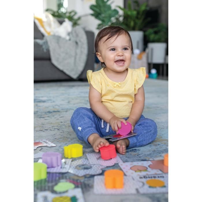 Puzzle a formes - INFANTINO - 315195 - Sensoriel - 24 pieces