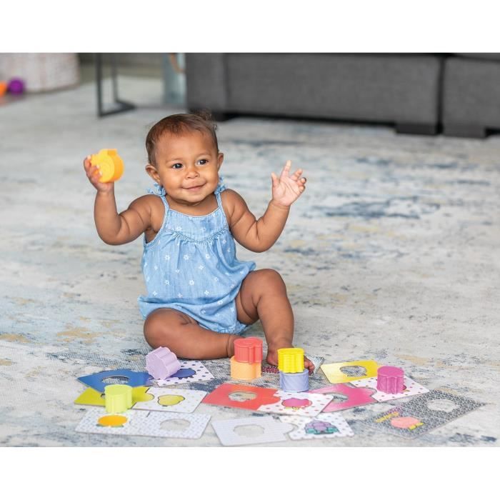 Puzzle a formes - INFANTINO - 315195 - Sensoriel - 24 pieces