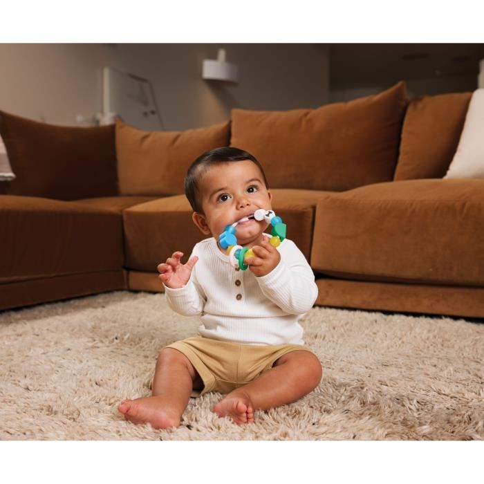 Bracelet de dentition de l'amitié - INFANTINO - 316773 - Silicone - I love You Je t'Aime