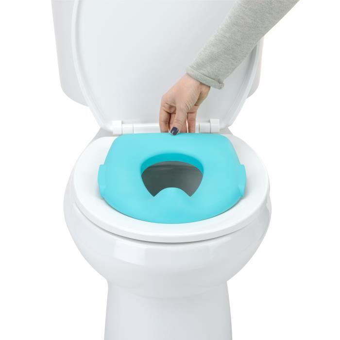 BABY EINSTEIN Mini Toilette enfant avec Réducteur de Toilette inclus, Chasse d'eau musicale, ludique, Cadeau Noel bébé