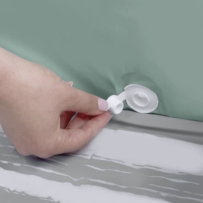INGENUITY - Baignoire bébé pliable - Nomade - Doublure imperméable - Facile a nettoyer