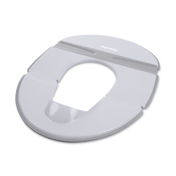 INGENUITY Réducteur de toilette universel nomade enfant, bébé, en voyage ou déplacement. Sac de rangement inclus, pliable