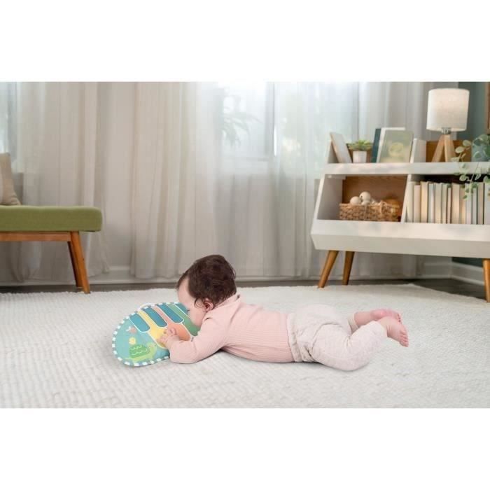 INGENUITY Balancelle électrique et transat a bascule 4 en 1 Sylvi. Evolutif avec un jeu piano bébé inclus