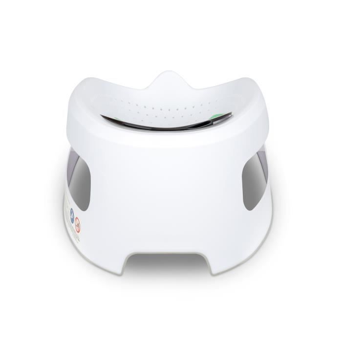 INGENUITY Transat de bain bébé antidérapant transat perforé pour laisser couler l'eau, nettoyage facile 0-6 mois