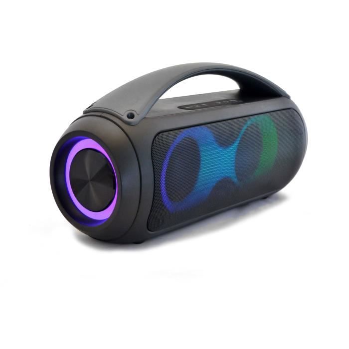 Enceinte KaraokÈ - INOVALLEY - SETGHETTO - Bluetooth - Lumineuse