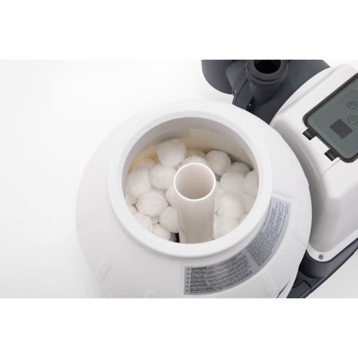 Balles Filtrantes - INTEX - Finesse de filtration 3 a 5 microns - Durée de vie 3 a 5 ans