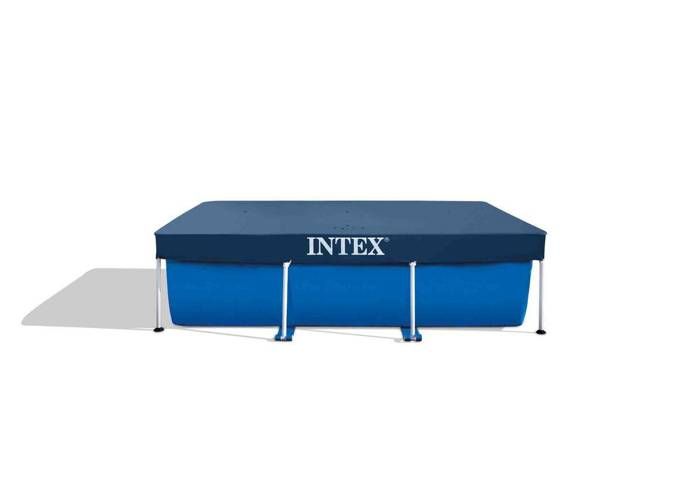 Intex - 28038 - Bâche protection pour piscine rectangulaire tubulaire 3m x 2m