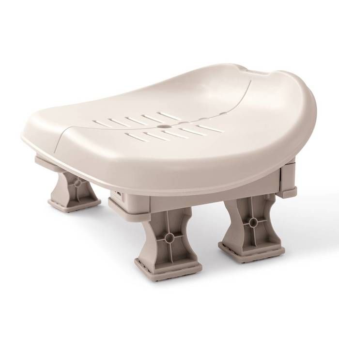 Siege Jacuzzi PURE SPA - INTEX - 28502 - RÈglage de la hauteur possible - Protection des pieds - Beige