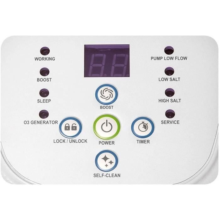 Stérilisateur au sel INTEX Krystal Clear QS500 pour piscine jusqu'a 26,5 m³