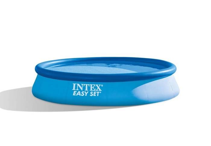 Kit Piscine hors sol autoportante INTEX - Easy Setô - 396 x 84 cm - Ronde (LivrÈe avec une pompe et cartouche) - 28142NP