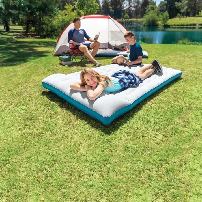 Lit Gonflable - INTEX - Camping - 2 Places - 1,93 x 1,27 x 0,24 m