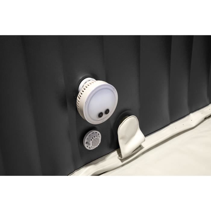 Spa gonflable INTEX - Ardoise - 173 x 173 x 71 cm - 4 places - CarrÈ - 28450EX