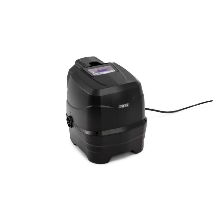 Spa gonflable INTEX - Ardoise - 196 x 196 x 71 cm - 6 places - CarrÈ - 28452EX