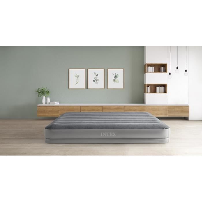 Matelas gonflable 2 places flex pump - Intex