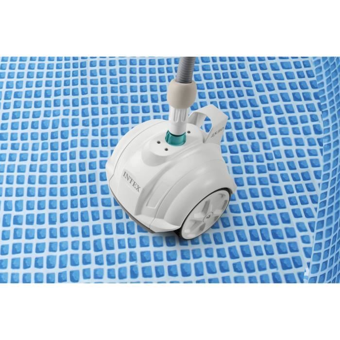 Robot aspirateur fond - INTEX - ZX50 - 2 brosses de nettoyage rotatives