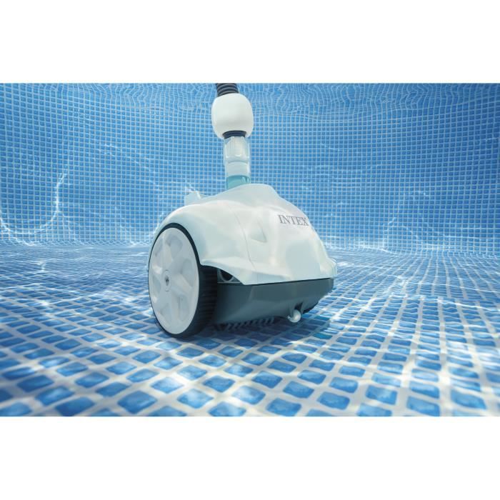Robot aspirateur fond - INTEX - ZX50 - 2 brosses de nettoyage rotatives