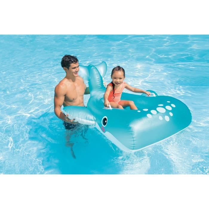 BouÈe gÈante a poignÈes - INTEX - ÿ 97 cm - Vinyle - Bleu