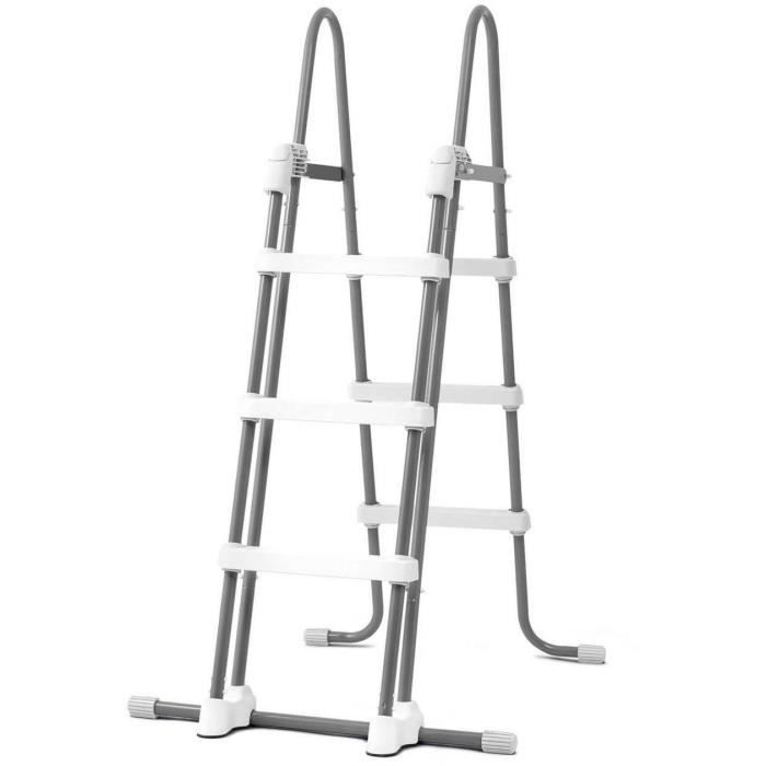 Kit Piscine hors sol tubulaire INTEX - Pris Frame - 400 x 200 x 100 cm - Rectangulaire (Pompe, cartouche et Èchelle) - 26780NP