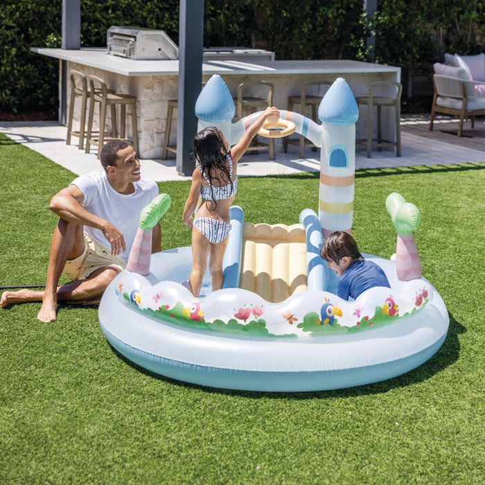 Aire de jeux chateau magique INTEX - 56148NP - A partir de 2 ans