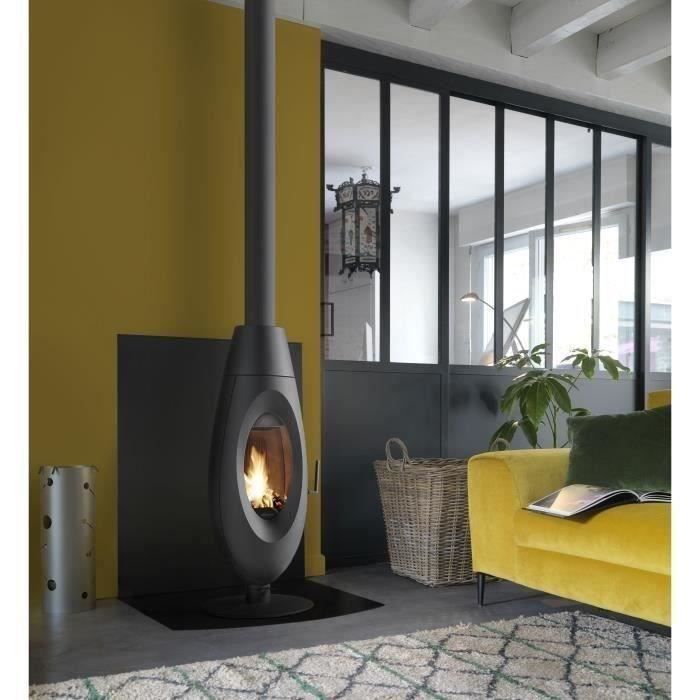 Poele a bois - INVICTA Ovatio - 5 KW - b˚ches 32 cm