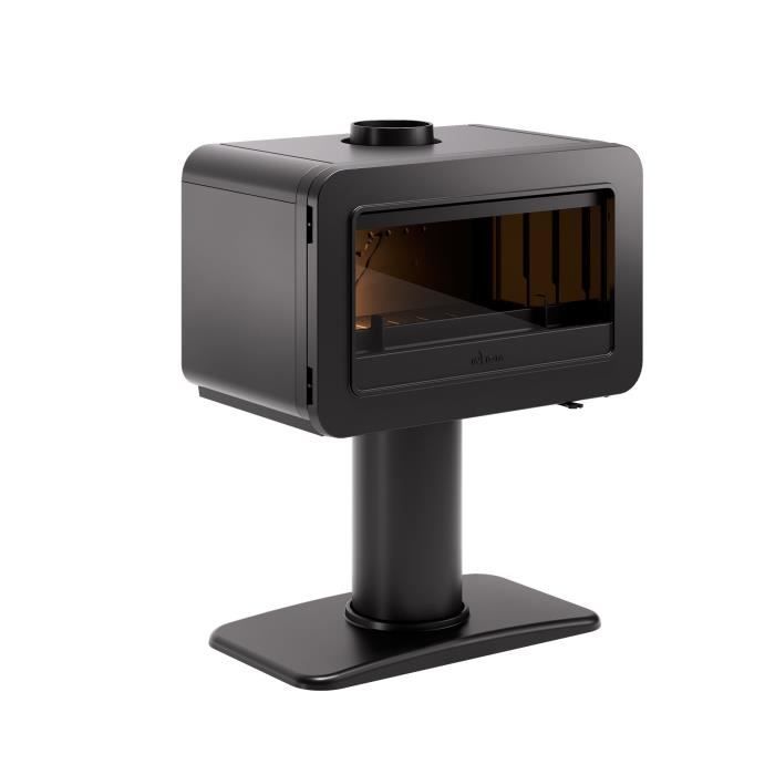 Poele a bois - INVICTA - Wilson sur pied - 8 KW